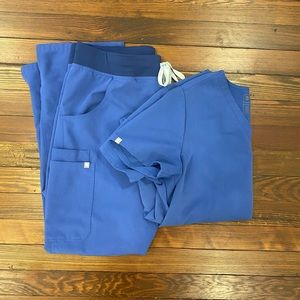 Figs Scrub Set in Denim (limited edition color)